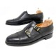 CHAUSSURES JM WESTON 537 MOCASSINS BI-BOUCLES 7.5D 41.5 EN CUIR NOIR SHOES 1080€