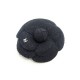 NEUF BROCHE CHANEL CAMELIA EN TWEED LOGO CC 9CM BLEU MARIN NAVY BLUE BROOCH 690€