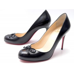 CHAUSSURES CHRISTIAN LOUBOUTIN BARONESSA 3150799 36 ESCARPINS EN CUIR SHOES 695€