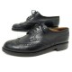 CHAUSSURES JM WESTON DOUBLE SEMELLES 588 DERBY 7.5D 41.5 EN CUIR NOIR SHOES 870€