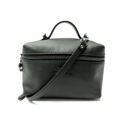 NEUF SAC A MAIN LONGCHAMP VANITY XS LE PLIAGE XTRA 10187987001 EN CUIR NOIR 320€