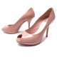 CHAUSSURES CHRISTIAN DIOR MISS PEEP TOE KCA078VNI ESCARPINS 39.5 CUIR SHOES 950€