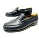 VINTAGE CHAUSSURES JM WESTON MOCASSINS 180 8E 42 42.5 CUIR BLEU EMBAUCHOIRS 880€