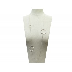 COLLIER MONTBLANC SAUTOIR 27280 100CM EN ARGENT MASSIF 925 SILVER NECKLACE 675€