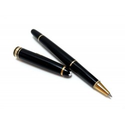 STYLO ROLLERBALL MONTBLANC MEISTERSTUCK CLASSIQUE 12890 EN RESINE NOIR PEN 400€