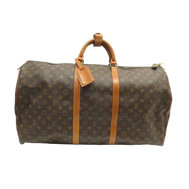 VINTAGE SAC DE VOYAGE LOUIS VUITTON KEEPALL 60 M41422 TOILE MONOGRAM BAG 1550€