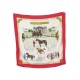 FOULARD HERMES LES HARAS NATIONAUX CARRE 90 H. DE WATRIGANT SOIE SILK SCARF 495€