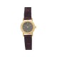 VINTAGE MONTRE BULGARI BVLGARI BB A5046 23MM OR JAUNE 18K QUARTZ GOLD LADY WATCH