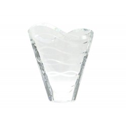 VASE BACCARAT VAGUE 22 CM EN CRISTAL TRANSPARENT + BOITE WAVE CRYSTAL VASE 795€