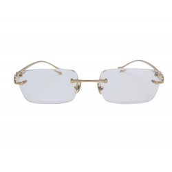 MONTURE LUNETTES CARTIER PANTHERE T8101036 PLAQUE OR GOLDEN PLATED GLASSES 1000€