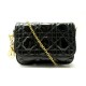 SAC A MAIN CHRISTIAN DIOR MINI LADY EN CUIR CANNAGE BANDOULIERE CLUTCH BAG 1100€