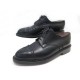 CHAUSSURES JM WESTON 764 DERBY BOUTS FLEURIS 7D 41 CUIR NOIR BLACK SHOES 890€