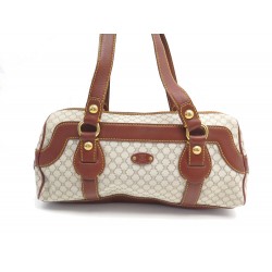 NEUF SAC A MAIN CELINE TOILE TRIOMPHE BEIGE CUIR CANVAS NEW HAND BAG PURSE 2000€