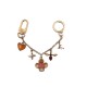 PORTE CLES LOUIS VUITTON M66911 BIJOU DE SAC CHAINE ABEILLE KEY HOLDER 415€