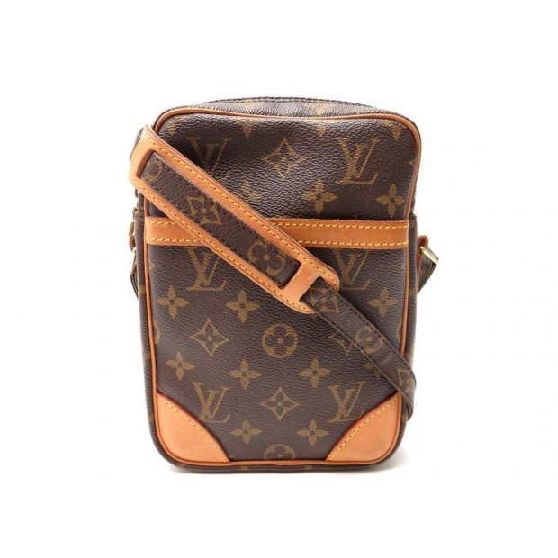 SAC A MAIN LOUIS VUITTON DANUB TOILE MONOGRAM LV BANDOULIERE BAG PURSE 870€