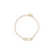 NEUF BRACELET CHRISTIAN DIOR DIORAMOUR JOUI95019 16 OR JAUNE 18K 2GR STRAP 1500€