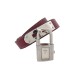 MONTRE HERMES KELLY CADENAS PM 20 MM KE1.210 QUARTZ ACIER PALLADIE WATCH 2350€