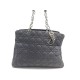 SAC A MAIN CHRISTIAN DIOR LADY SOFT EN CUIR CANNAGE GRIS CABAS HAND BAG 3500€