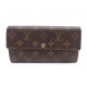 PORTEFEUILLE LOUIS VUITTON SARAH TOILE MONOGRAM M60531 PORTE MONNAIE WALLET 530€