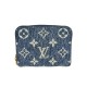 NEUF PORTE MONNAIE LOUIS VUITTON ZIPPY DENIM MONOGRAM M82957 COIN PURSE 500€