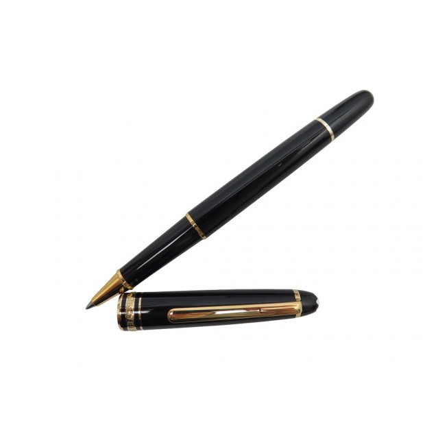 NEUF STYLO MONTBLANC MEISTERSTUCK CLASSIQUE DORE ROLLERBALL BALLPOINT PEN 500€