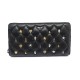 NEUF PORTEFEUILLE ZADIG & VOLTAIRE COMPAGNON ORNE DE LUCKY CHARMS WALLET 245€