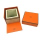 BOITE HERMES POUR MONTRE CAPE COD ARCEAU HEURE H CLIPPER BOIS ORANGE WATCH BOX