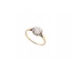 BAGUE SOLITAIRE EN OR JAUNE 18K TAILLE 54 DIAMANT 0.45 CT GOLDEN DIAMANT RING