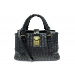 NEUF SAC A MAIN BOTTEGA VENETA ROMA MINI CUIR INTRECCIATO BANDOULIERE BAG 2900€