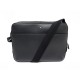 NEUF SACOCHE MONTBLANC MESSENGER LOGO PLAQUE 124084 NOIR BANDOULIERE BAG 1100€