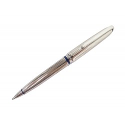 STYLO BILLE CARTIER LOUIS ART DECO ED LIMITEE ST170006 PLATINIUM BALLPOINT PEN