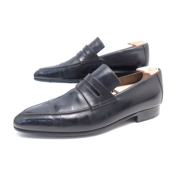 CHAUSSURES BERLUTI MOCASSINS ANDY DEMESURE 7 41 CUIR EMBAUCHOIR SHOES 2125€