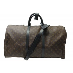 NEUF SAC LOUIS VUITTON KEEPALL 55 BANDOULIERE M56714 MONOGRAM TRAVEL BAG 2200€