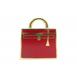 PENDENTIF HERMES ACCESSOIRE CURIOSITE SAC KELLY LAQUE H071667FD09 NECKLACE 340€