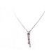 NEUF COLLIER TIFFANY VICTORIA FLEUR PENDANTE 20 DIAMANTS 1.27CT PLATINE NECKLACE