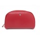 NEUF TROUSSE DE TOILETTE MONTBLANC SARTORIAL VANITY MB124183 CUIR ROUGE BAG 215€