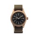 NEUF MONTRE HAMILTON KHAKI FIELD H694590 MECANIQUE 38MM BRONZE BROSSE WATCH 965€