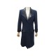 NEUF MANTEAU CHANEL CHESTER EN COTON BLEU MARINE P53436V25563 M 40 COAT 10000€