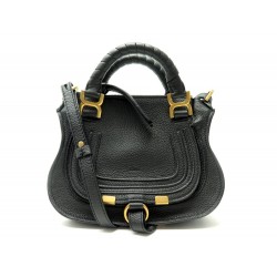 NEUF SAC A MAIN CHLOE MARCIE MINI CHC23SS595I31001 BANDOULIERE CUIR GRAINE 1490€