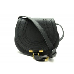 NEUF SAC A MAIN CHLOE MARCIE PETIT CHC22AS680I31001 BANDOULIERE CUIR NOIR 1090€