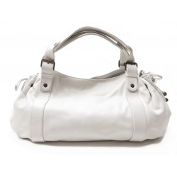 SAC A MAIN GERARD DAREL 24 HEURES 24H EN CUIR BLANC WHITE HAND BAG PURSE 295€