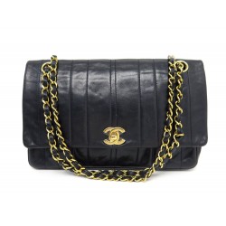 VINTAGE SAC A MAIN CHANEL TIMELESS CUIR MATELASSE VERTICAL HAND BAG PURSE 10300€