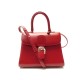 SAC A MAIN DELVAUX BRILLANT MM BANDOULIERE CUIR BOX ROUGE LEATHER HANDBAG 7100€