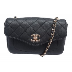 NEUF SAC A MAIN CHANEL FERMOIR TIMELESS AS0291 BANDOULIERE CUIR HAND BAG 4500€