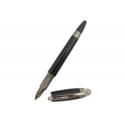 STYLO PLUME MONTBLANC STARWALKER A CARTOUCHE EN RESINE NOIRE FOUNTAIN PEN 605€