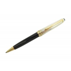 VINTAGE STYLO MONTBLANC MEISTERSTUCK BILLE SOLITAIRE DOUE ARGENT RESINE PEN 655€