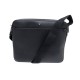 NEUF SACOCHE MONTBLANC WST MESSENGER 1115012 BANDOULIERE EN CUIR NOIR BAG 800€