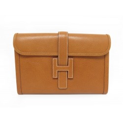 NEUF VINTAGE SAC A MAIN HERMES JIGE ELAN 29 PM POCHETTE CUIR PECARI CLUTCH 3200€