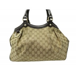 VINTAGE SAC A MAIN GUCCI SUKEY MM 211944 EN TOILE GG MONOGRAM HANDBAG 1500€