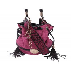 NEUF SAC A MAIN LANCEL BRIGITTE BARDOT BB A04657 FUSHIA BANDOULIERE HANDBAG 890€